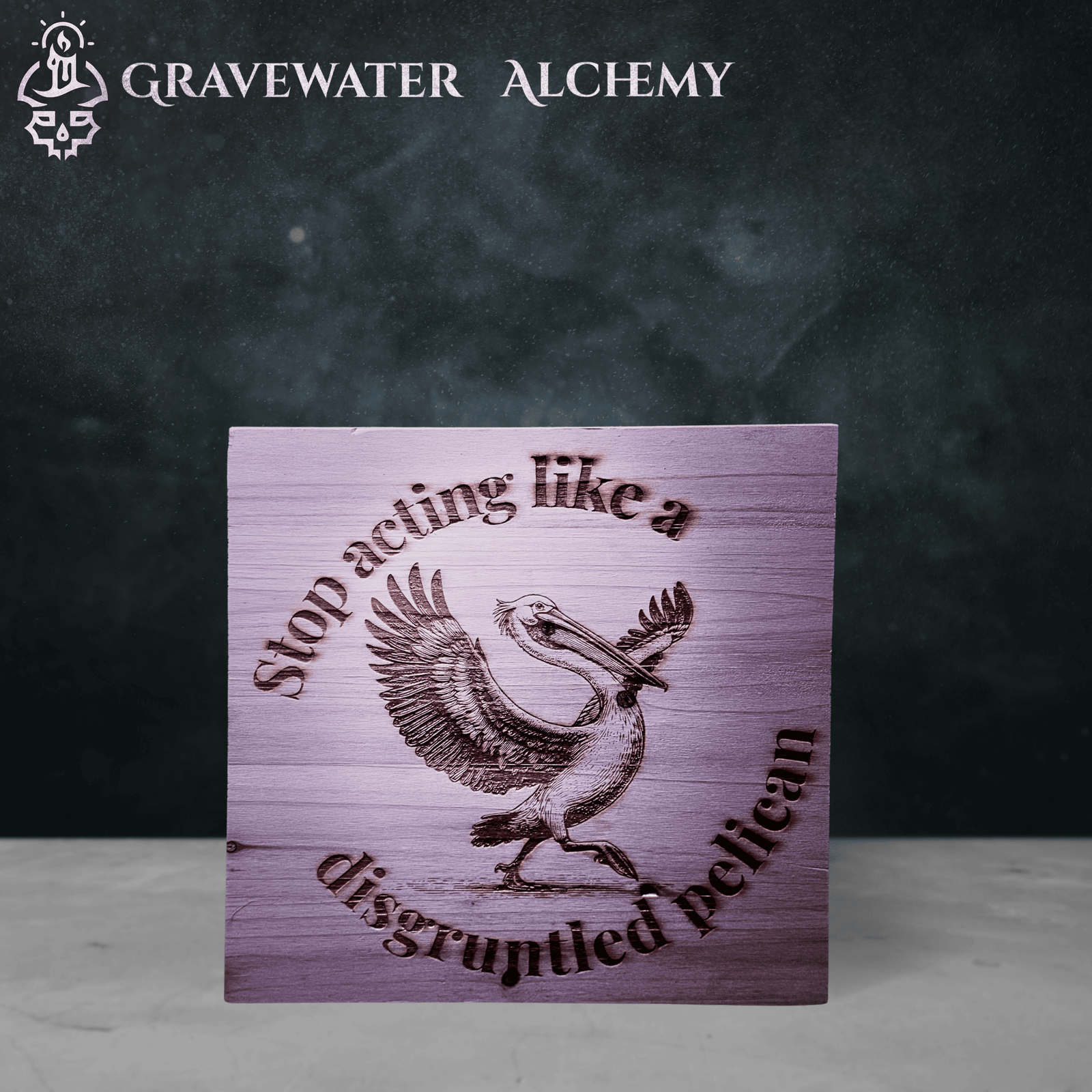 Engraved Wooden Wall Art Collection – “Feeling $chitty” Designs