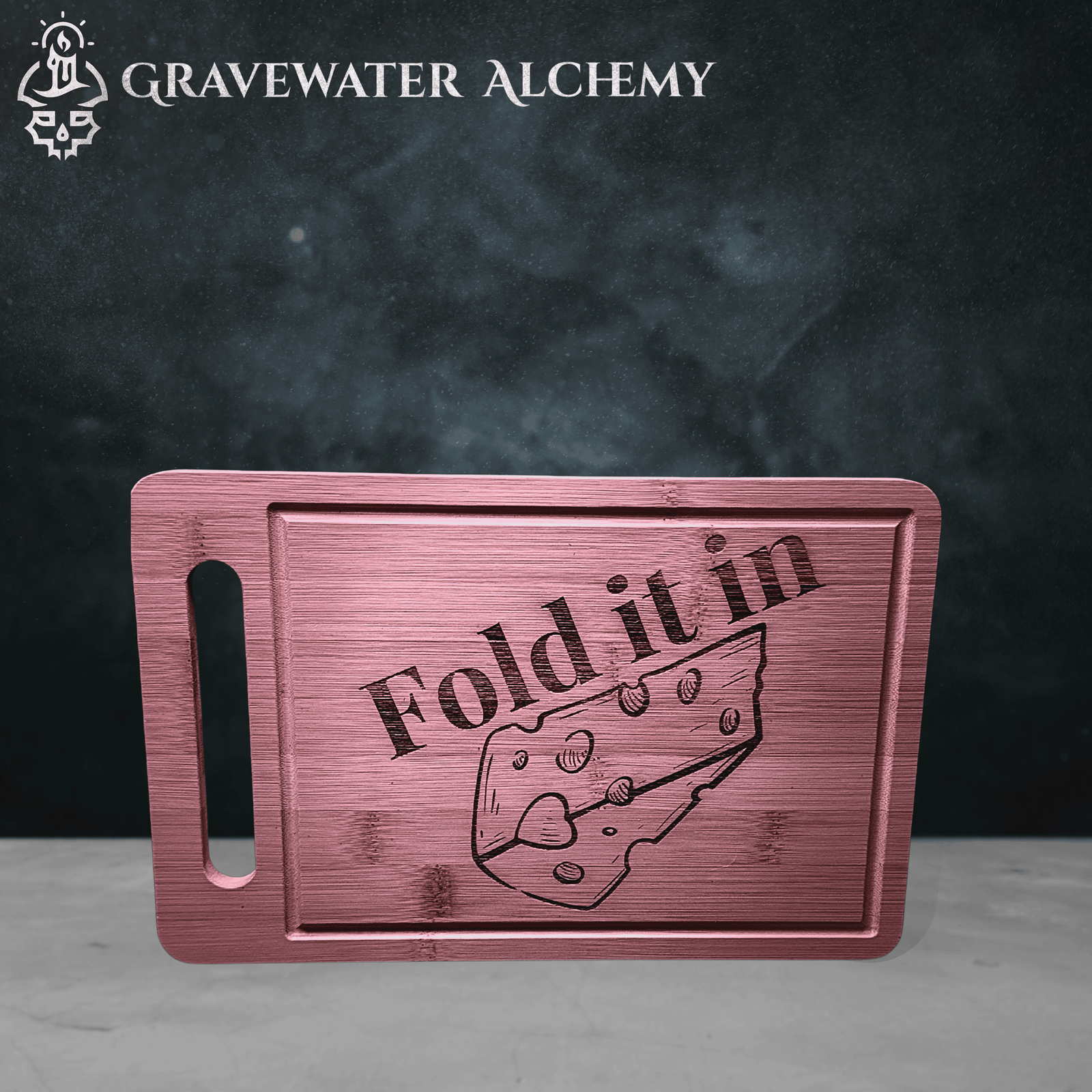 Engraved Wooden Cutting Board Collection – “Feeling $chitty” Designs