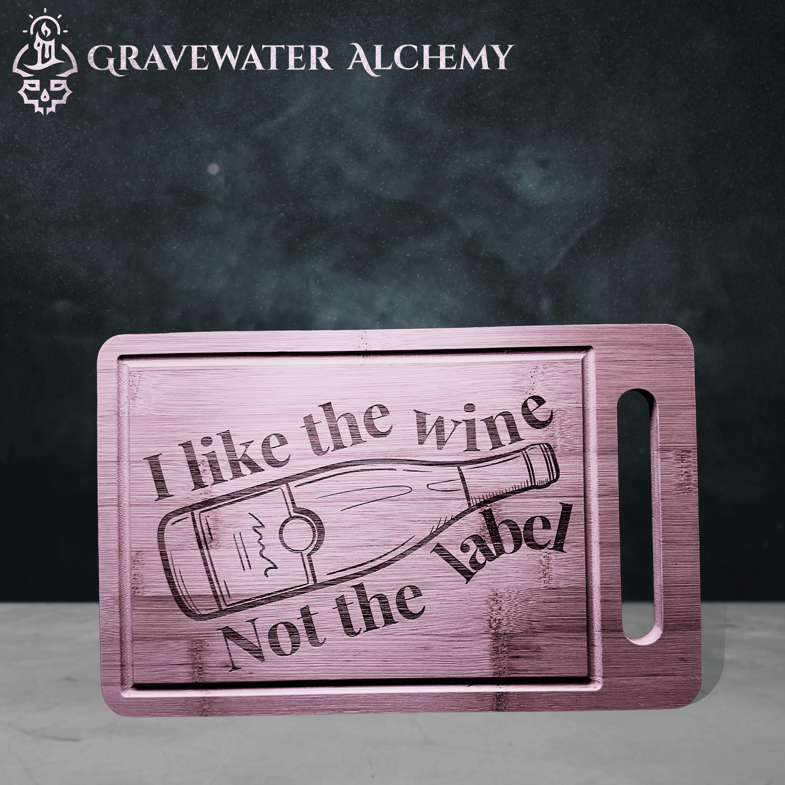 Engraved Wooden Cutting Board Collection – “Feeling $chitty” Designs