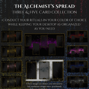 The Alchemist's Spread - Desktop Wallpaper Collection