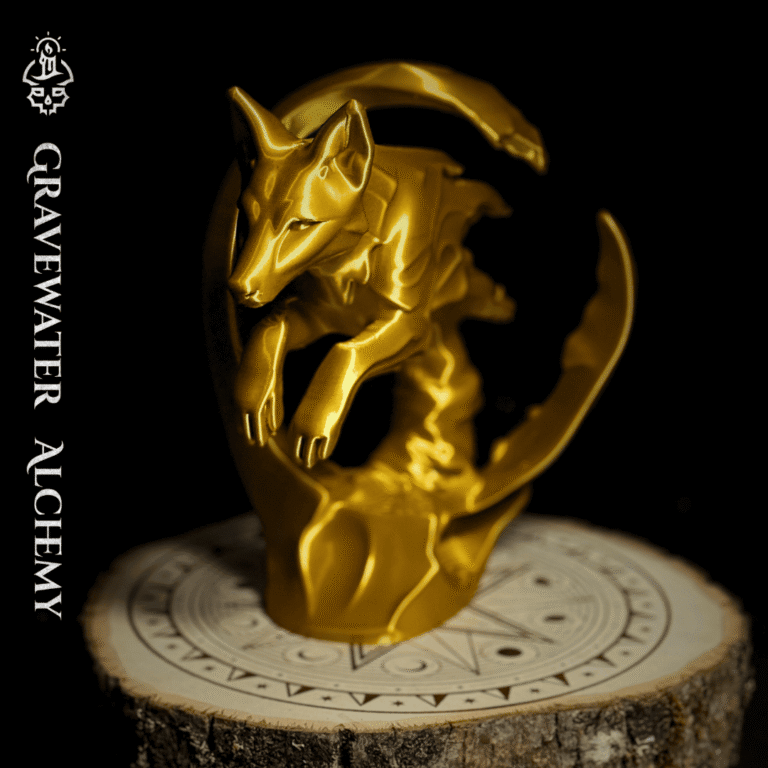 The Arcbound Fox Sculpture